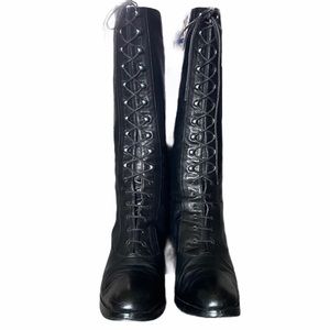 Varda Leather Victorian boots SZ 42